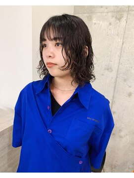 サクラ オモテサンドウ(SAKURA) ボブパーマ　レイヤーボブ