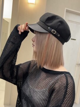 ローレン(Lolen.) 【ミルクティーベージュ/小顔ワンレン】嶋津 雄大