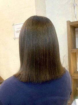ココカラヘアー ニコ(cococara hair nico) 髪質改善/トリートメント/ストレート/縮毛矯正/切りっぱなしボブ