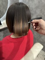 コアークリップ 緑町店(CORE CLIP)&nbsp;酸熱トリートメント×切りっぱなしボブ