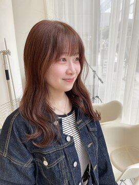 ハイブ 金沢(Hive) ブリーチ無し　ピンクベージュ