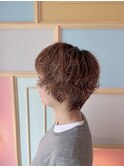 ショートボブパーマ