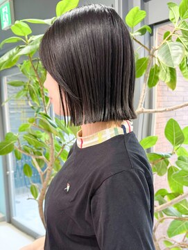 ノエ トトン(noe tton) ホワイトグレージュ/デジタルパーマ/チェリーブラウン/名駅u28