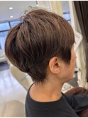耳だし大人ショート