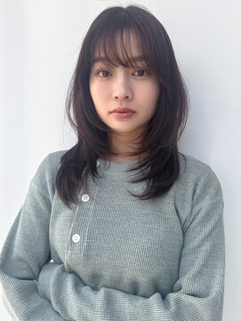 ベル 銀座5丁目店(Belle) 顔まわりレイヤー/ミディアム/ロング