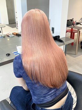 ラック 表参道(LUCK) ピンクカラー/ブリーチ/ケアブリーチ/デザインカラー/表参道