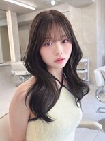マウル 栄(MAEUL) 韓国前髪 くびれヘア イメチェン 美髪夏のヘアアレンジ