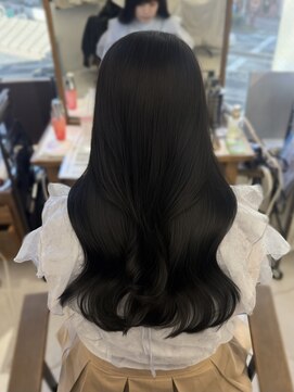 ハピネス 梅田茶屋町店(HAPPINESS) グレージュ/ブリーチなし/韓国風巻き/レイヤーカット/髪質改善