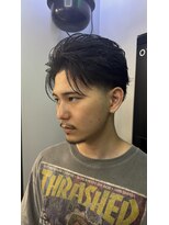 メンズラピス 栄店(Men's Lapis)&nbsp;分け目を作らないセンターパート