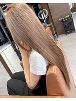 エヌプラスリタ 近鉄八尾(N+lita)&nbsp;暗めカラーグランマッシュデザインカラーフェイスフレーミングー