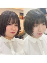 メモリーズ 銀座(Memories) 顔まわりレイヤーで小顔魅せ