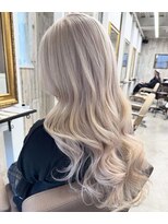 リノート バイ エゴル 太田川(Linoet by ENGOL)&nbsp;ホワイトベージュ/ブラウンカラー/ハイトーンカラー