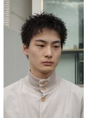 ピンパーマスパイキーショート