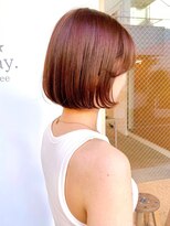 セイドット リー(Say. Ree)&nbsp;Say.ボブミニボブローズブラウンダークレッドモーヴピンク表参道