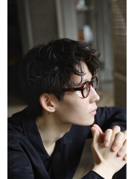 ベル 銀座並木通り店(Belle) 大人メンズスタイル！ビジネスマン！メガネ合うヘア