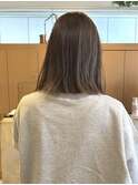 【東大阪布施】透明感アッシュベージュ