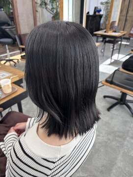 ジルブラン 土浦(JIL BLAN) ハイライトバレイヤージュダブルカラーケアブリーチ20代30代