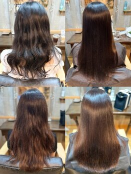 シオン(sHioN)の写真/年齢とともに出てくる【うねり・広がり・パサつき】に対応した美髪縮毛矯正♪