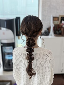 ヘアー アレス(hair ales) 編みおろし