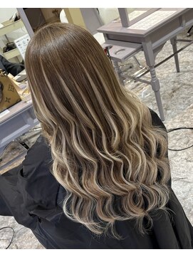 ラピス 福岡天神店(Lapis) 大人上品◎ブリーチ不要!ダメージなし!エクステハイライト