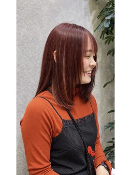 アッシュ 八王子みなみ野店(Ash) ブリーチカラー