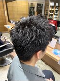 無造作スパイキーショート