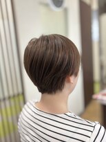 ラポールヘア イオン時津店&nbsp;【 くびれショート× オレンジカラー 】