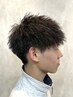 【ツイスパ＋カット】眉カット・シェービング・ヘッドマッサージ込