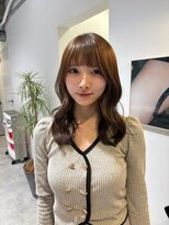 ローレンジウ(LOREN JU) 着物ヘア/ダークアッシュ/ミディアムレイヤーカット/名古屋名駅