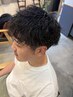 ショートスタイルのイメチェンに☆【ピンパーマ + カット】 ¥15500→¥9800