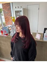 エトワール(Etoile HAIR SALON) 暖色カラー レイヤーカット02.03大人ガーリー