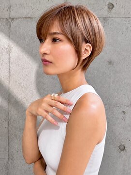 シー バイ ロンド 新宿(Sea by Lond) 【福島】アースカラー耳かけくびれヘアショートボブ新宿