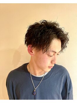 メンズヘアースパイス 本庄(Mens Hair SPICE)の写真/【佐賀/メンズ】トレンドはお任せ★再現性が高く簡単スタイリングできるヘアをご提案！