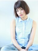 【K-two青山】切りっぱなしボブ×こなれ小顔バング【表参道】