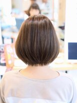 リビーチ ヘア リゾート 赤羽(Rebeach HAIR RESORT)&nbsp;オイルストレートでつくる大人ショートボブ/赤羽