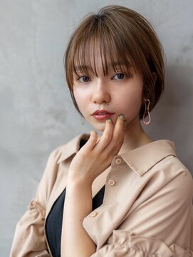 オースティン 門前仲町(AUSTIN) AUSTIN☆外ハネボブアッシュブラウンネオウルフツイストパーマ