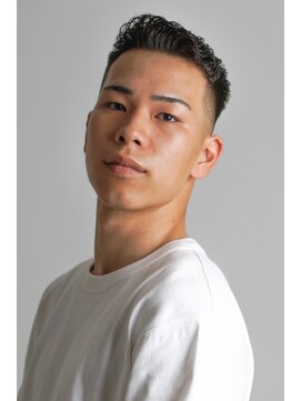 にもう 濡れパン　アイロンパーマ　アップバング　ベリーショートその２