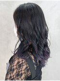 バイオレットグラデーション_くびれヘアビタミンカラー_ba342132