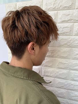 リー 甲子園(Lee) ツーブロック×オレンジ☆