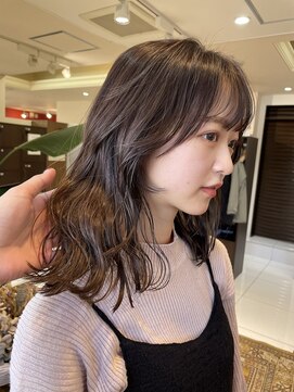 ノラキチジョウジ(NORA KICHIJOJI) ＃くすみカラー#ピンクブラウン#ブラウンカラー＃ミディアムヘア