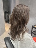 エル ヘアサロン なんば店(eL)&nbsp;eL☆MIKU 白髪馴染ませハイライト