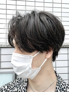 クオル 立川(QOL) ニュアンスパーマセンターパートコンマヘア韓国毛流れパーマ