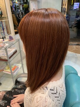 ヘアースタジオエル カット&カラー(ピンク系カラー)