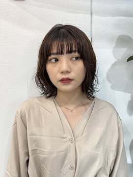 ロカ 表参道(loka) ニュアンスパーマ/前髪パーマ[表参道/髪質改善/ハイライト]Mai