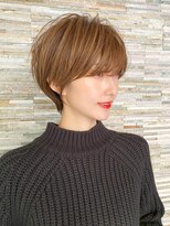 ロビー 表参道(ROBBY)&nbsp;前髪あり/20代30代40代/ひし形レイヤーショートボブ/表参道