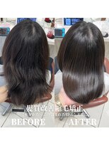 髪質改善/髪質改善トリートメント/前髪矯正/顔周り矯正/美髪カラ