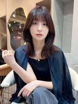 グロー 大宮(GLROW)&nbsp;□ 韓国大宮顔周りレイヤーカットくびれミディアム