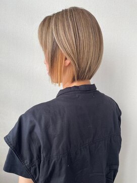 ヘアーアンドスパ フェリーチェ ミチ 野田屋町店(HAIR&SPA felice MICHI) 【felice MICHI島田和也】丸みショート