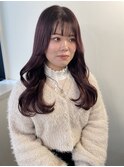 ラベンダーカラー/韓国/ダブルカラー/髪質改善