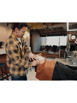 理容室ならではの技術『シェービング』